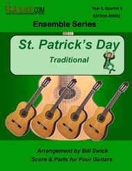 St. Patrick's Day Guitar and Fretted sheet music cover Thumbnail